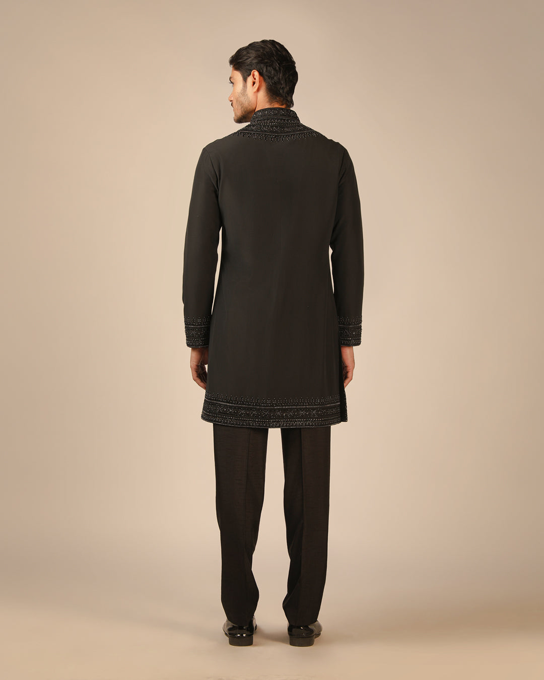 Kaiz Black Sherwani