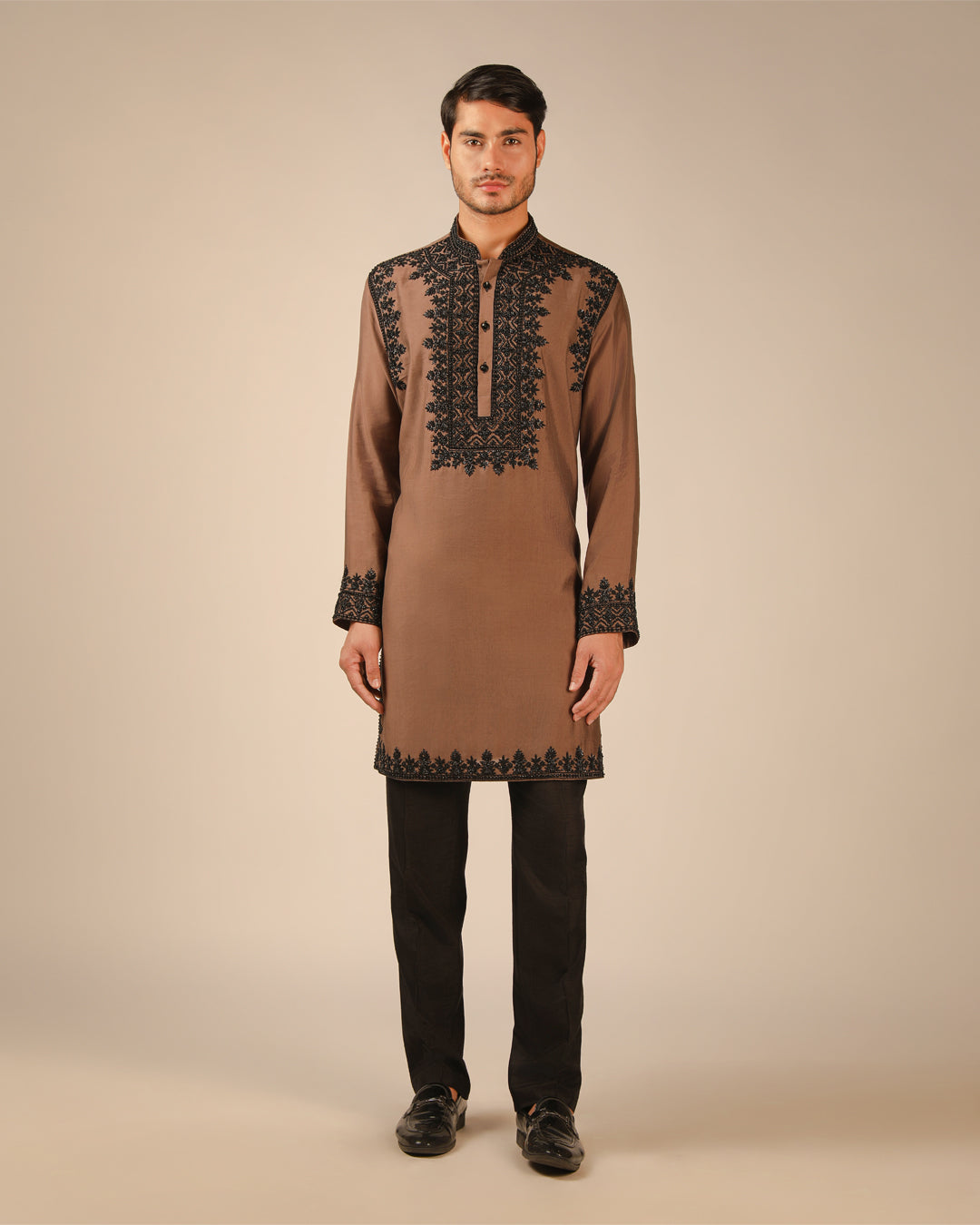Dusky Mocha Kurta Set