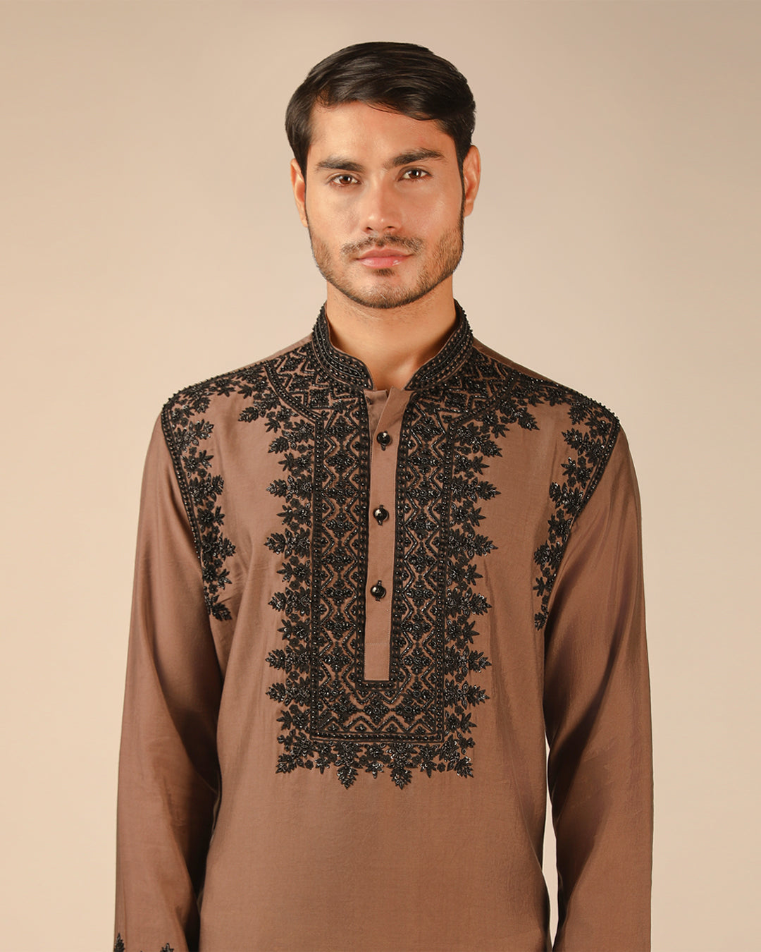 Dusky Mocha Kurta Set