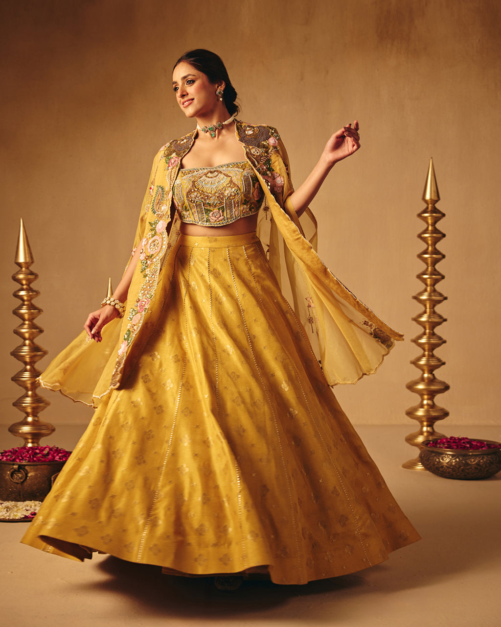 Mellow Mustard Cape set