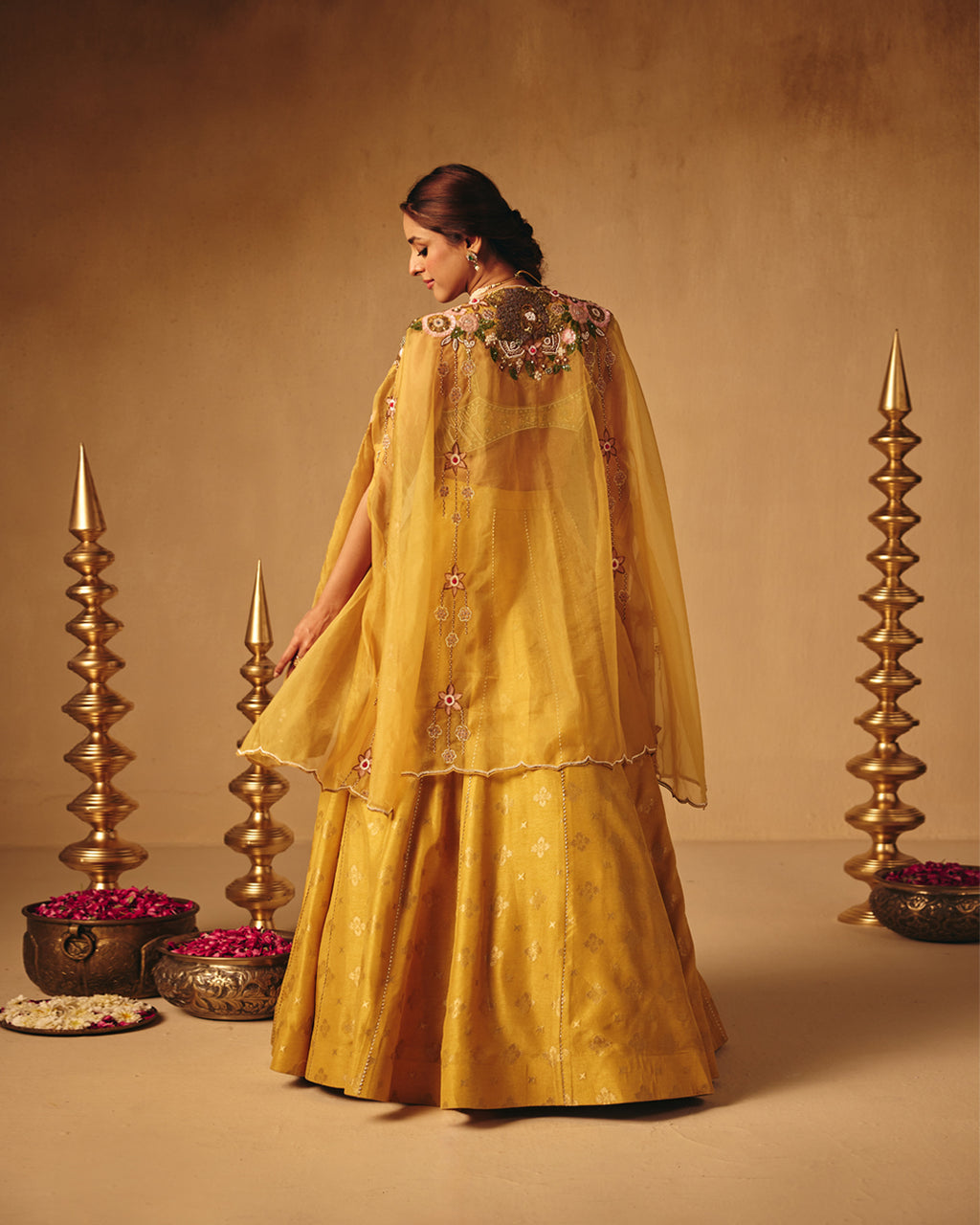 Mellow Mustard Cape set
