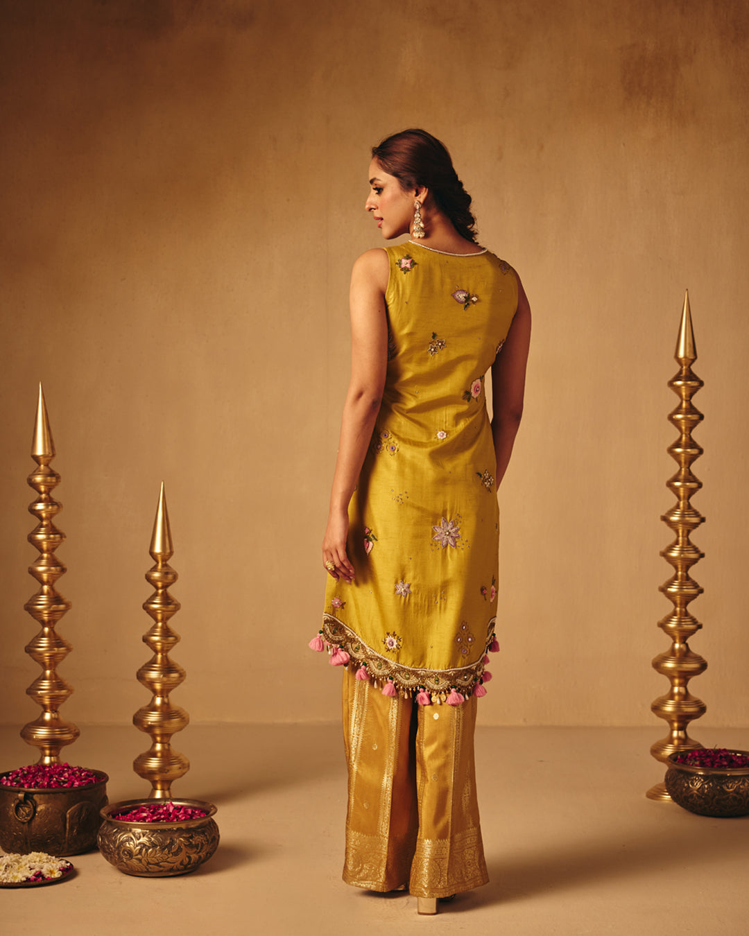 Floret Glaze suit set