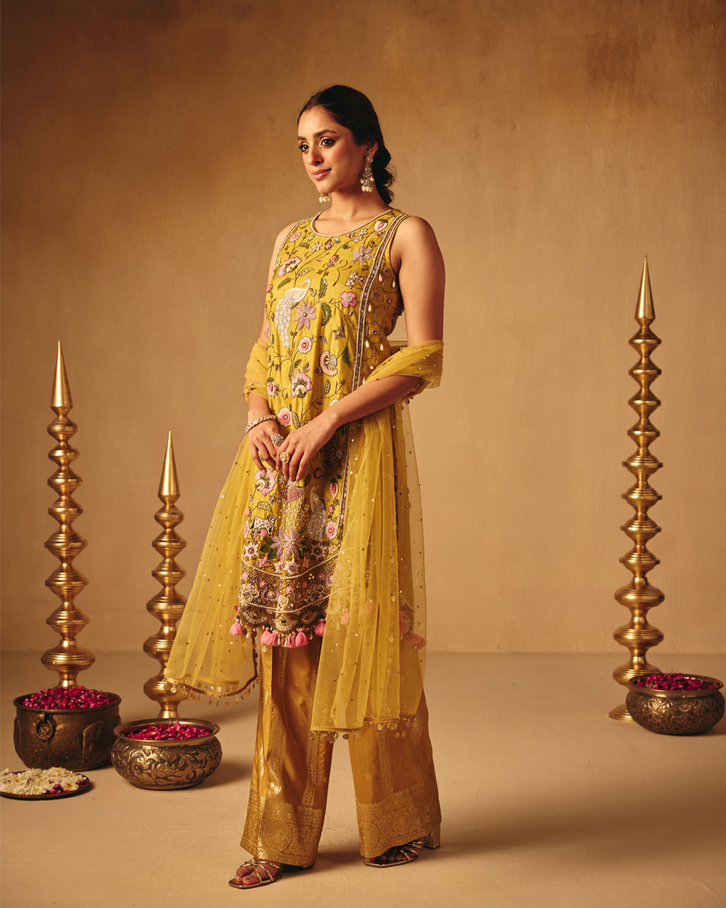 Floret Glaze suit set