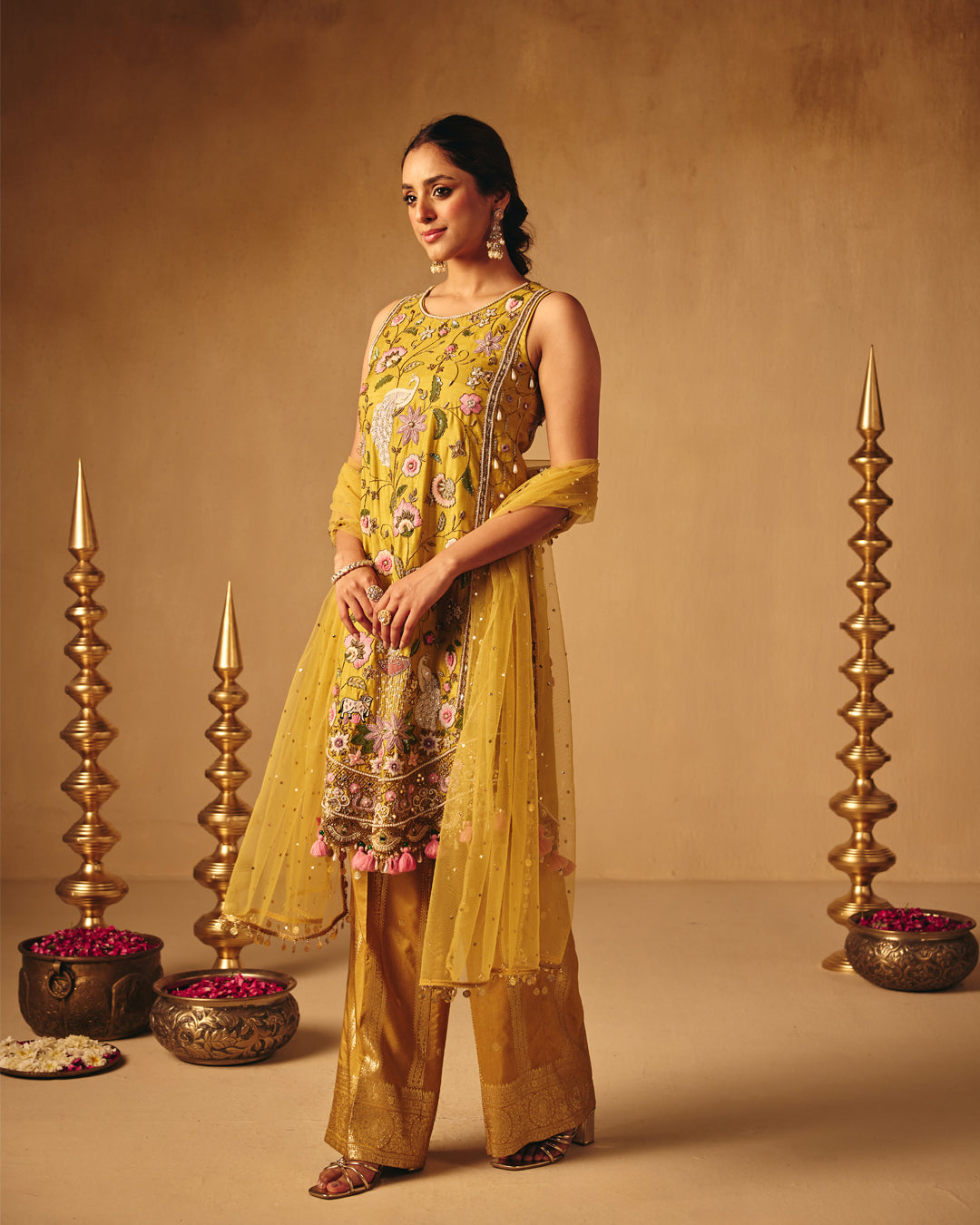 Floret Glaze suit set